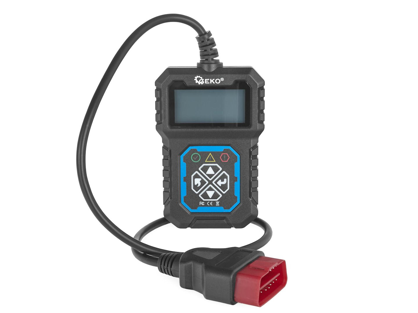 Autódiagnosztikai interfész - teszter OBD2 LCD kijelzővel