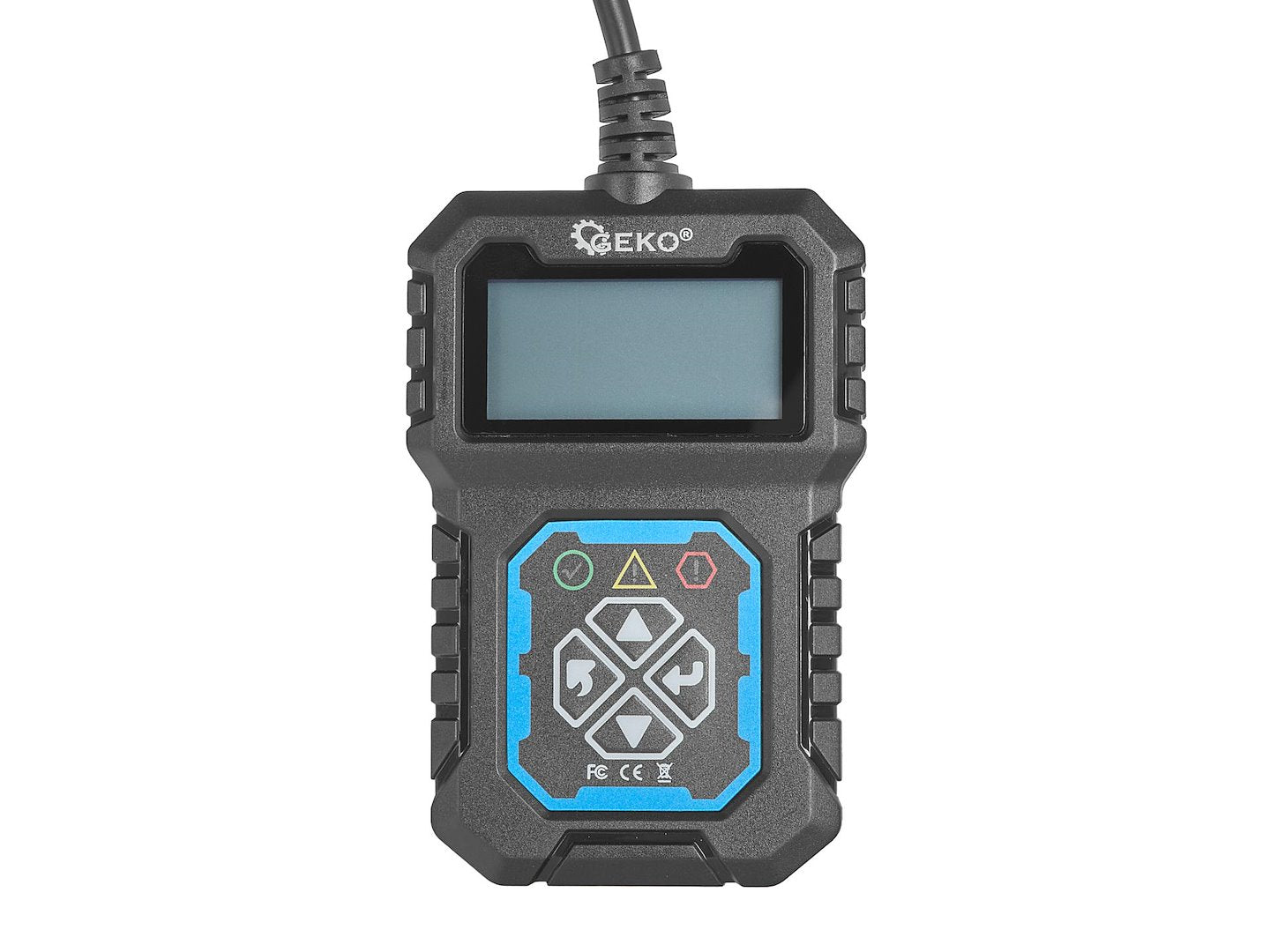 Autódiagnosztikai interfész - teszter OBD2 LCD kijelzővel