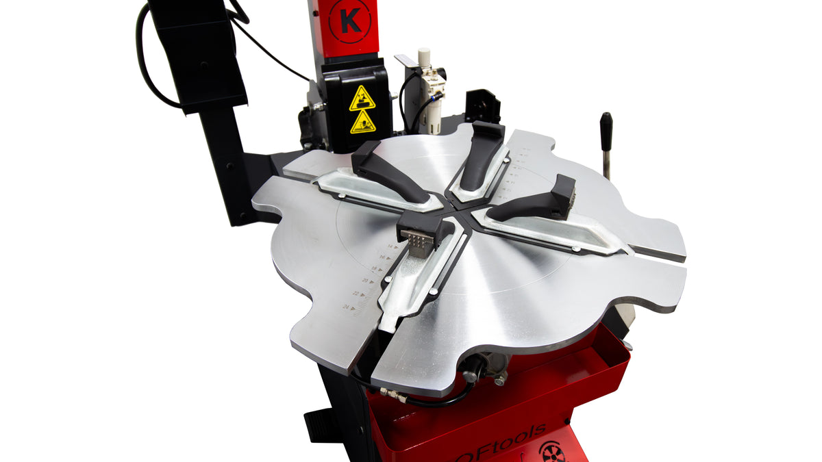 Automata gumiszerelő – kerékszerelő gép automata karral 24" 220V