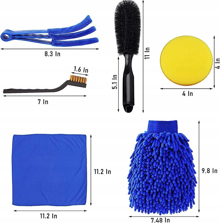 Autótisztító kefe 15 db
