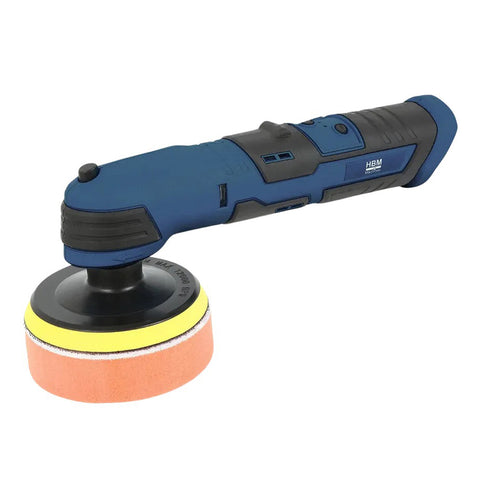 POLÍROZÓ GÉP 100 MM 10.8V HBM AKKUMULÁTOR ÉS TÖLTŐ NÉLKÜL