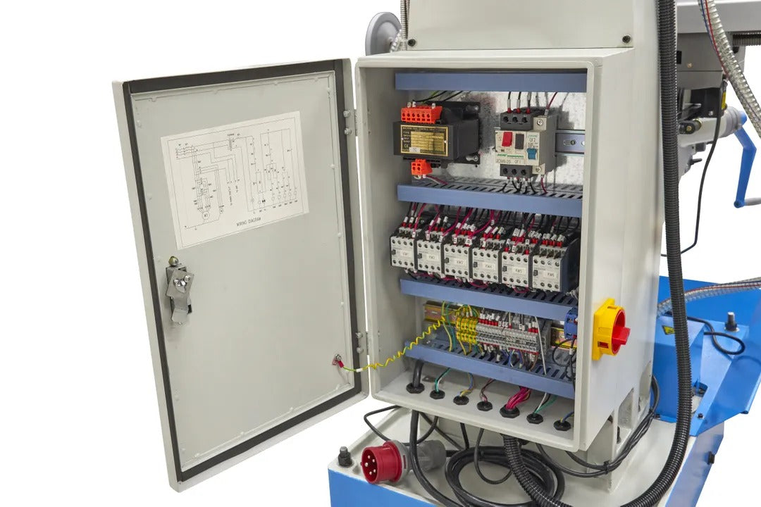 FÚRÓ ÉS FELSŐMARÓ GÉP NAGY ASZTALLAL ÉS DIGITÁLIS KIJELZŐVEL BF 60 400 V