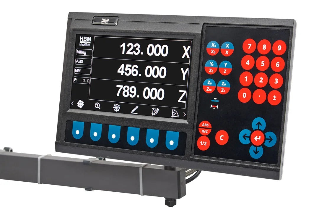FÚRÓ ÉS FELSŐMARÓ GÉP NAGY ASZTALLAL ÉS DIGITÁLIS KIJELZŐVEL BF 60 400 V