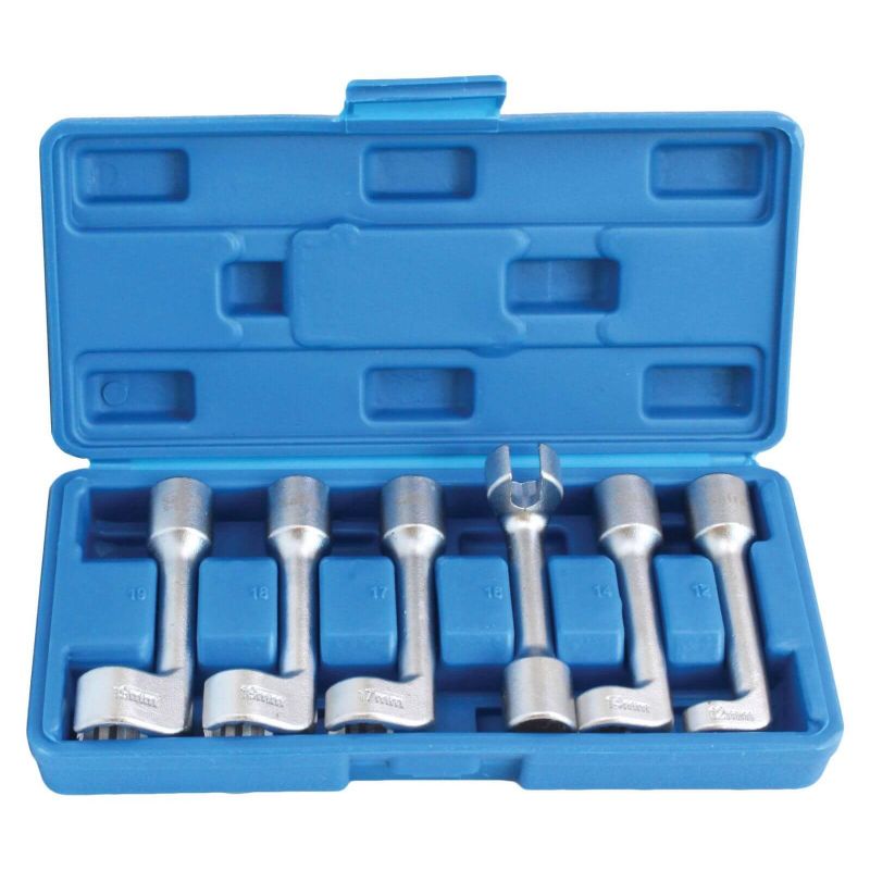 Befecskendező - porlasztó kulcs készlet 1/2" 6 db