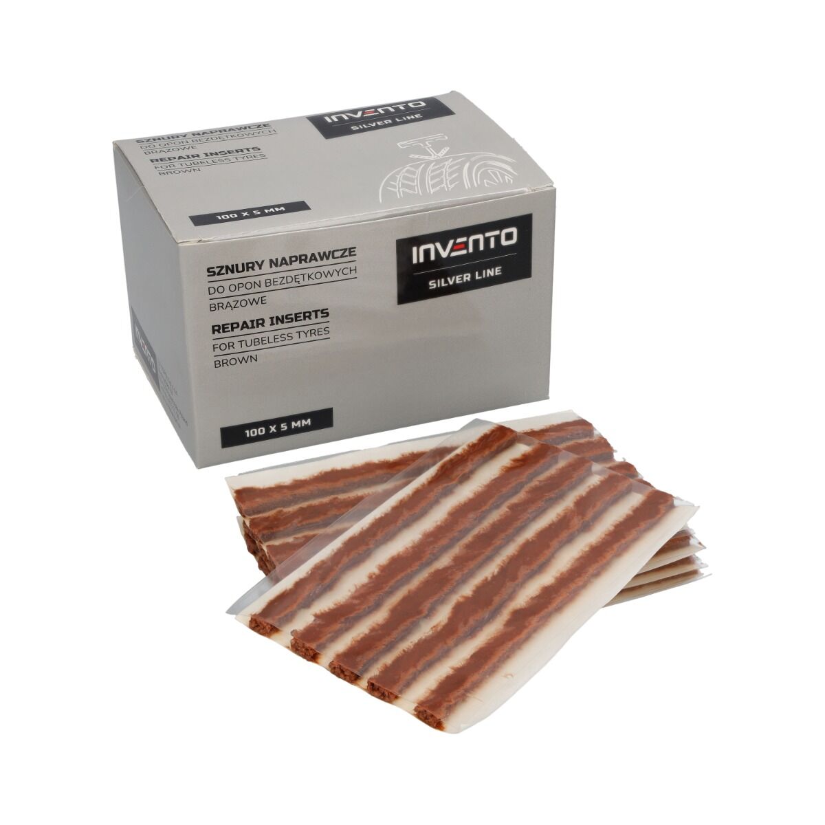 Behúzószál - javítószál 100x5 mm 50 db INVENTO