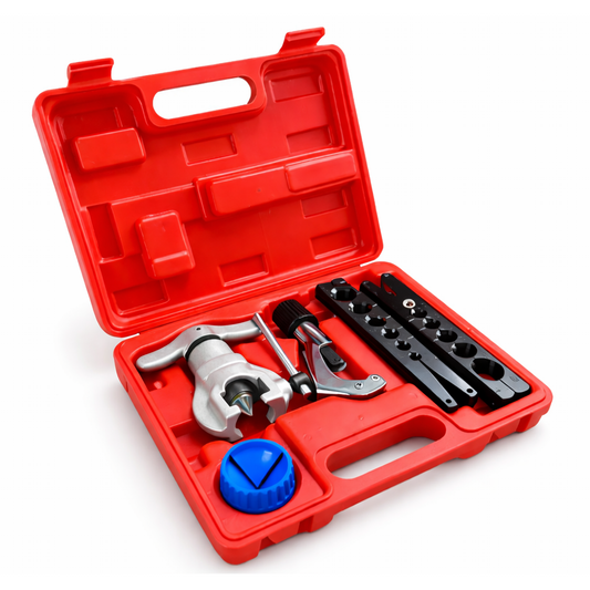 PROFESSZIONÁLIS CSŐPEREMEZŐ KÉSZLET INCH ÉS METRIKUS CSŐVEKHEZ GEBO TOOLS