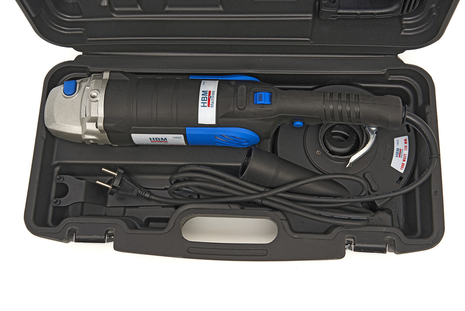 Betoncsiszoló 1500W 125mm HBM