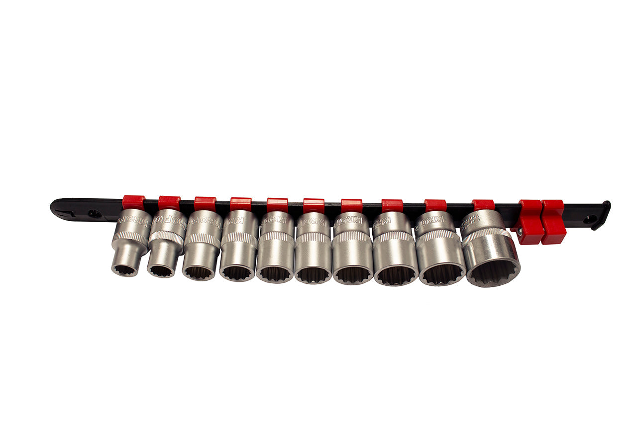 Bihexagonális dugókulcs készlet 1/2” 10-22mm 10 db KROFTOOLS
