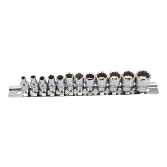 Bihexagonális dugúkulcs készlet 1/4" 12 db