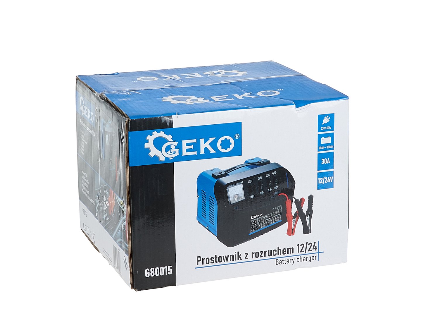 Bikázó és akkumulátor töltő cb50 12v/24v 30 a 20-380 ah