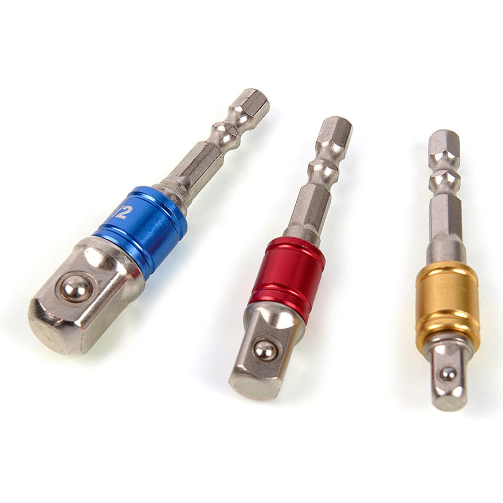 Bit adapter készlet 3Db 1/4 3/8 1/2 HBM
