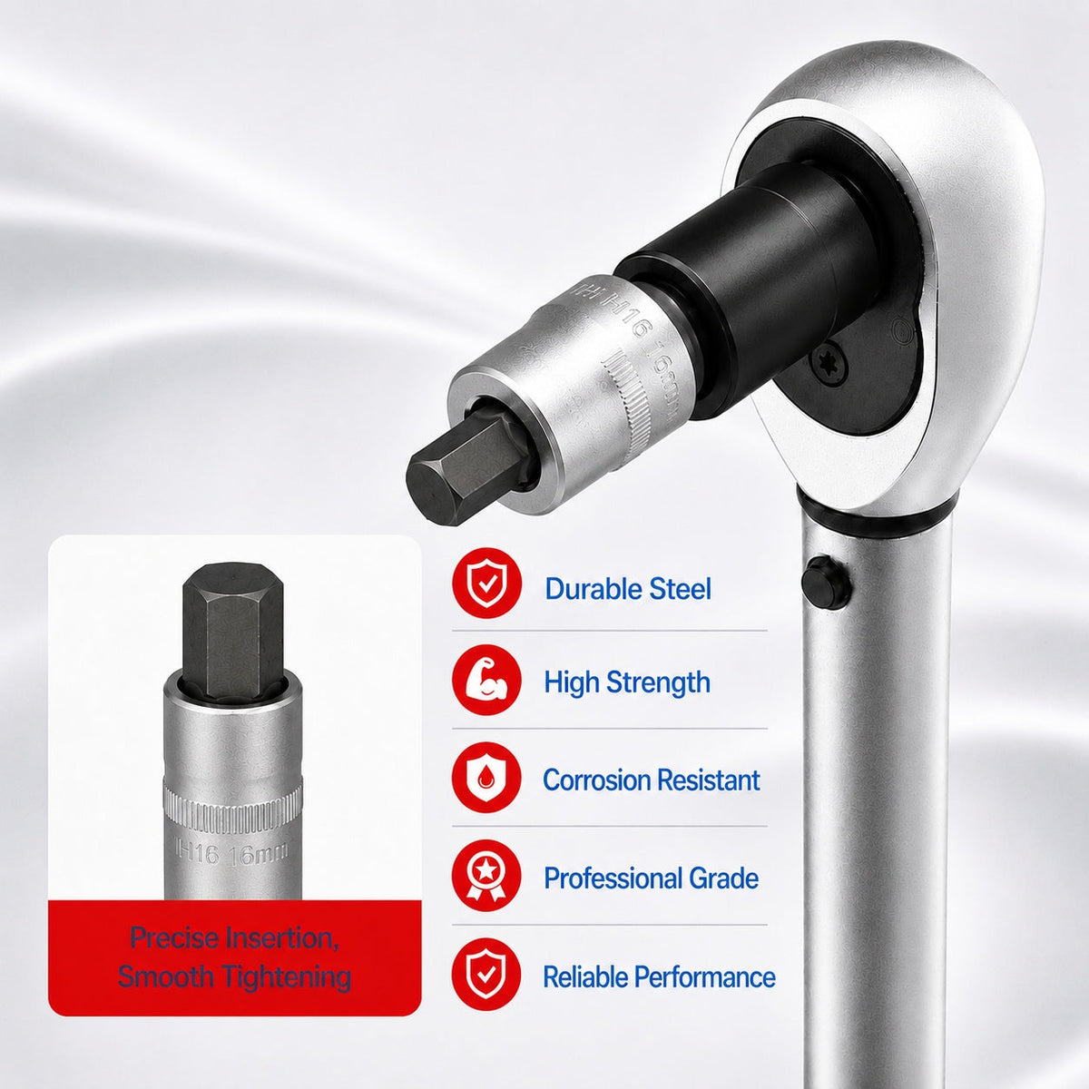 Imbusz bit készlet t5 - t22 GEBO TOOLS