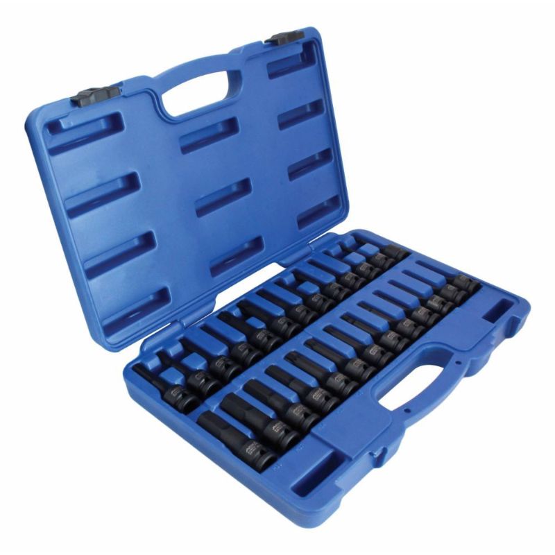Bit imbus TORX légkulcs készlet XZN spline 1/2" 26 db