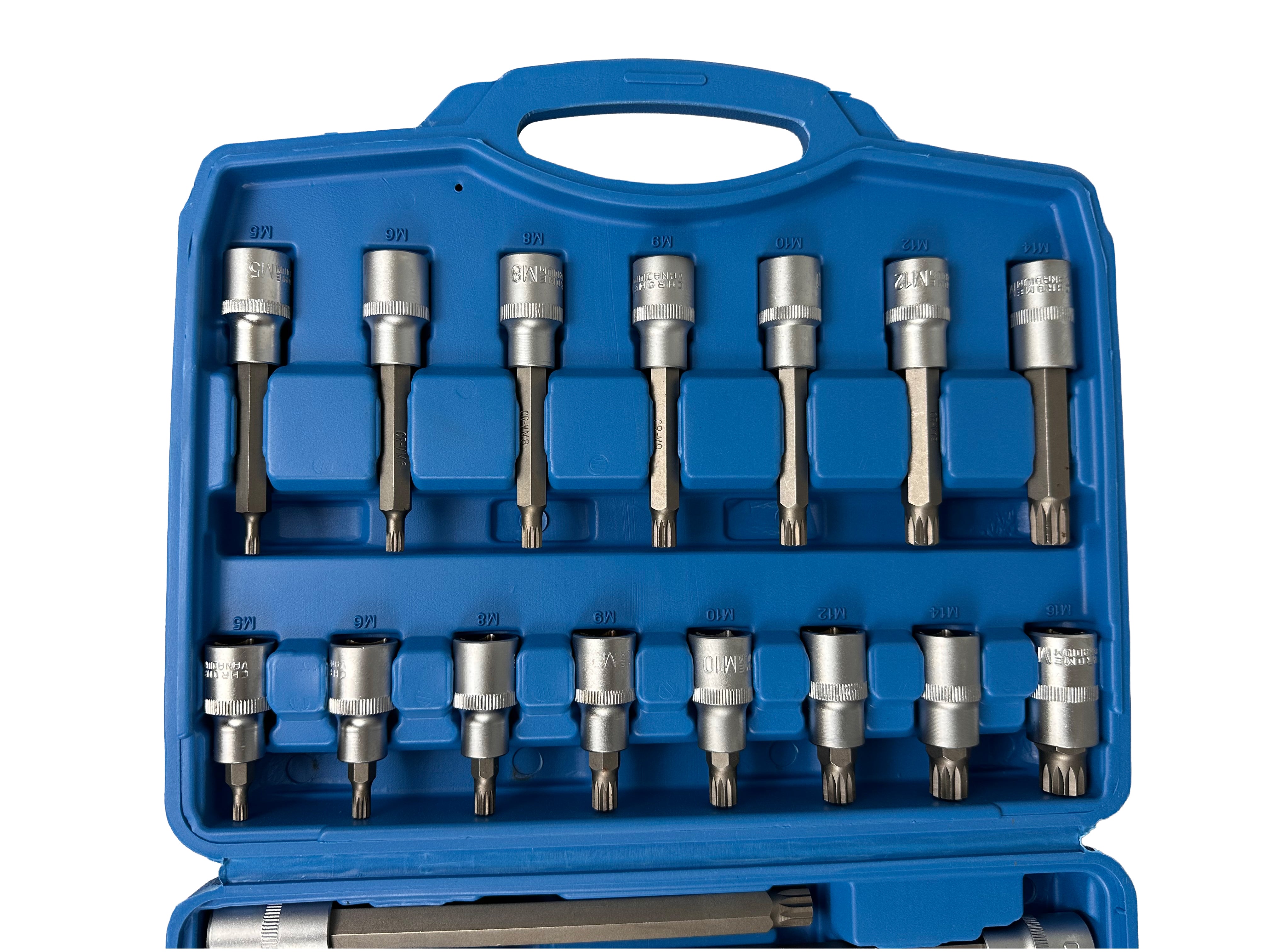 Bit készlet XZN m spline 1/2" 26 db
