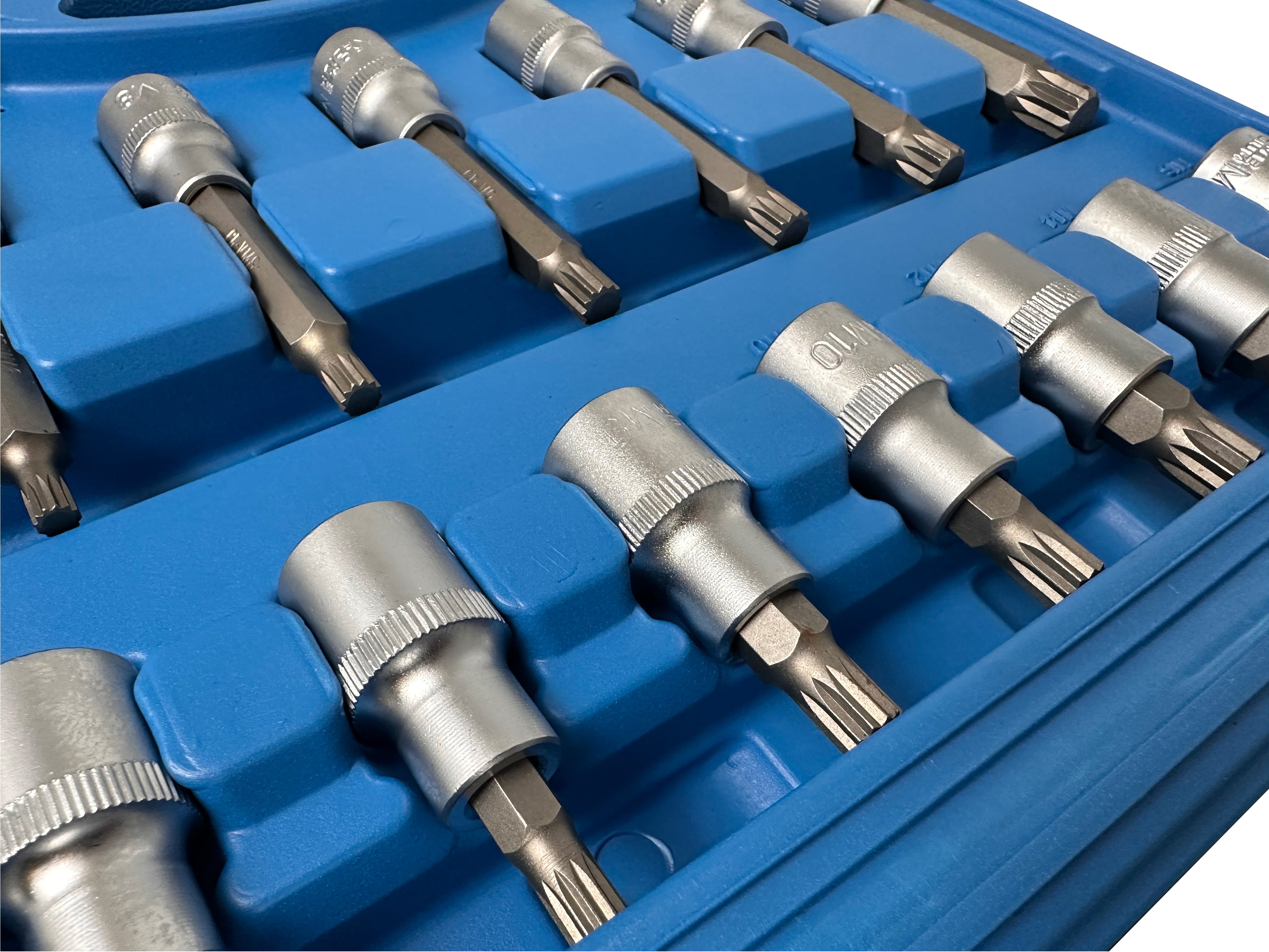 Bit készlet XZN m spline 1/2" 26 db
