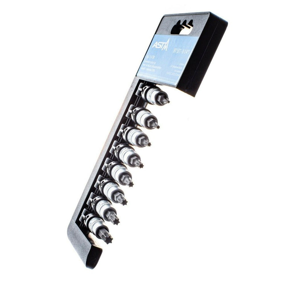 Bit TORX készlet 1/4" t8-t40 8 db
