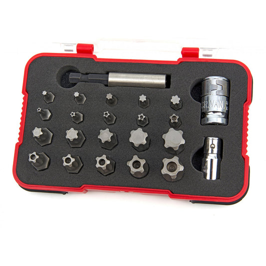 Bit TORX készlet – TORX plus – TORX plus security 23 db HBM