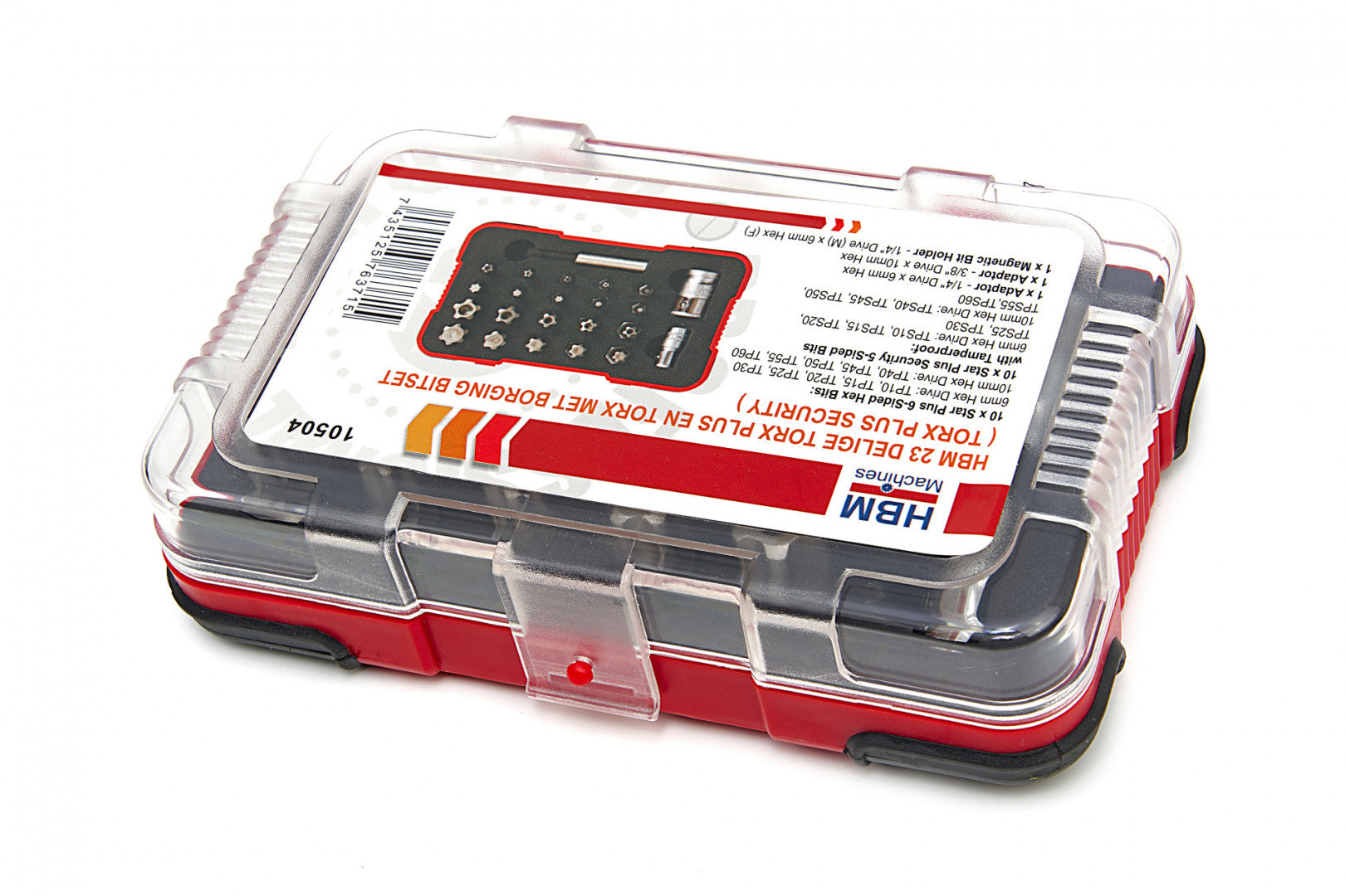 Bit TORX készlet – TORX plus – TORX plus security 23 db HBM
