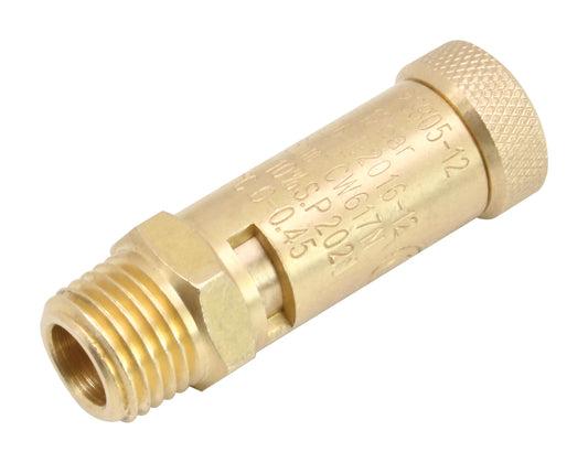 Biztonsági szelep levegő kompresszorokhoz 1/4" 12 bar