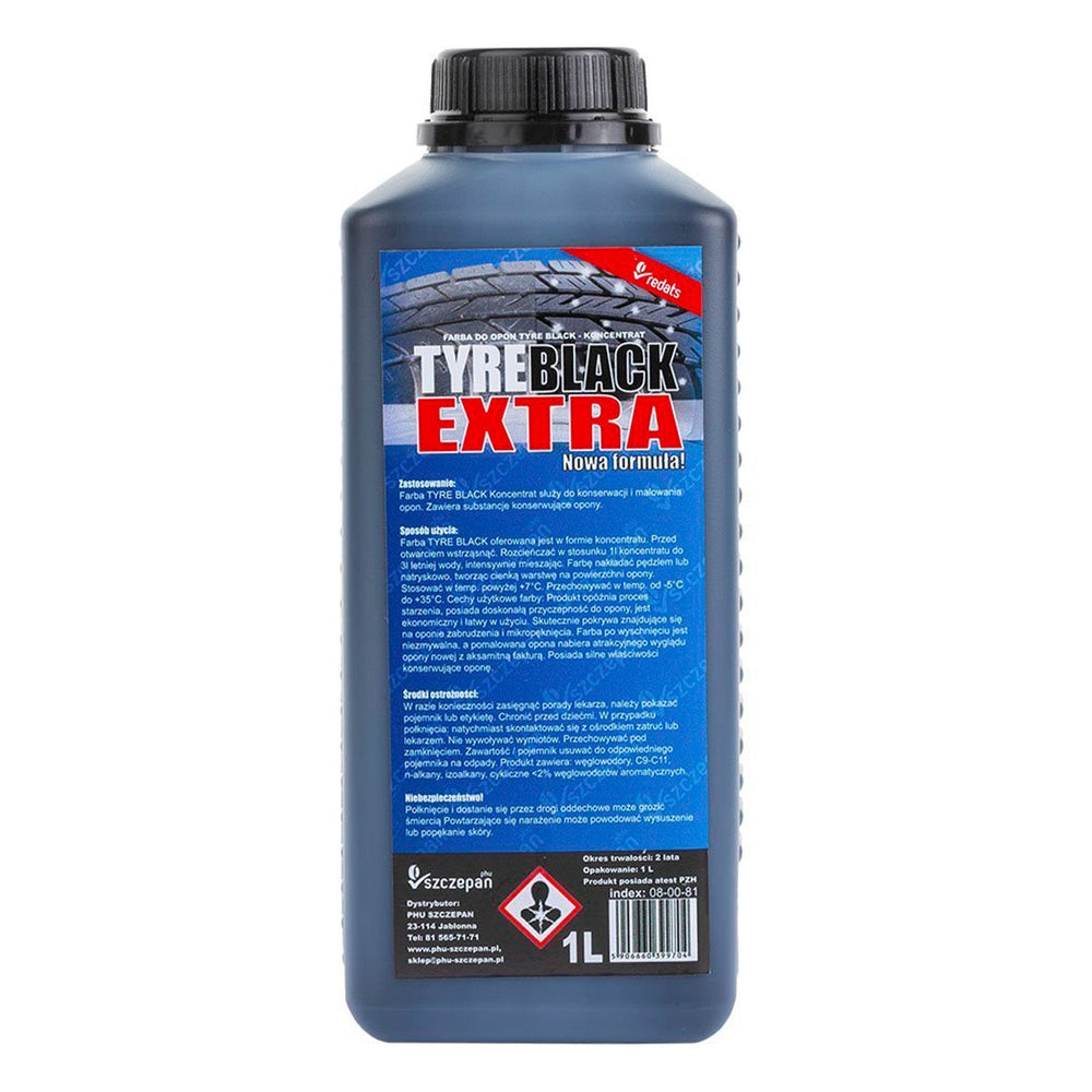 Black tyre gumiabroncs festék 1 l