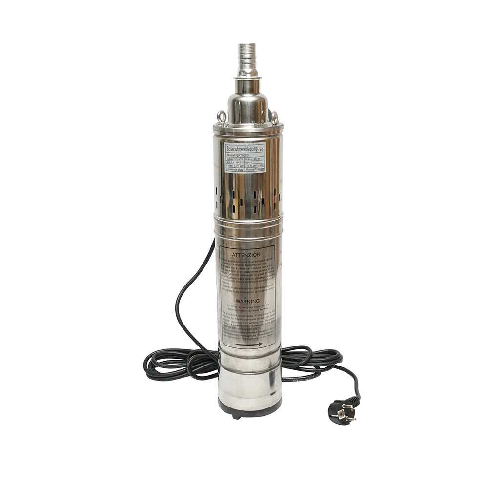 Búvár vízszivattyú 800W, 58l/min h60m, 220V, 2850 RPM BRECKNER GERMANY