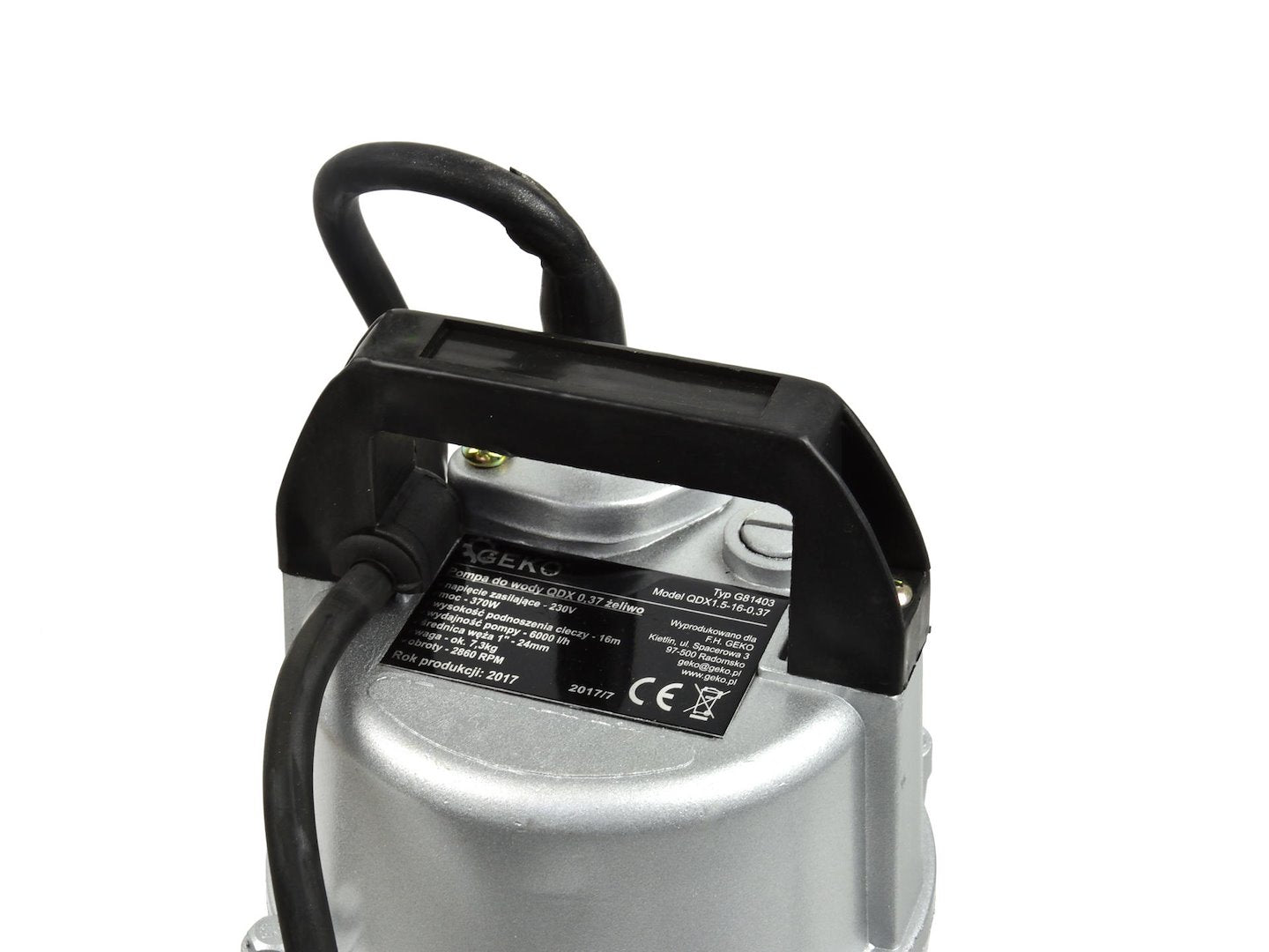 Búvárszivattyú 370W 6000l/h GEKO