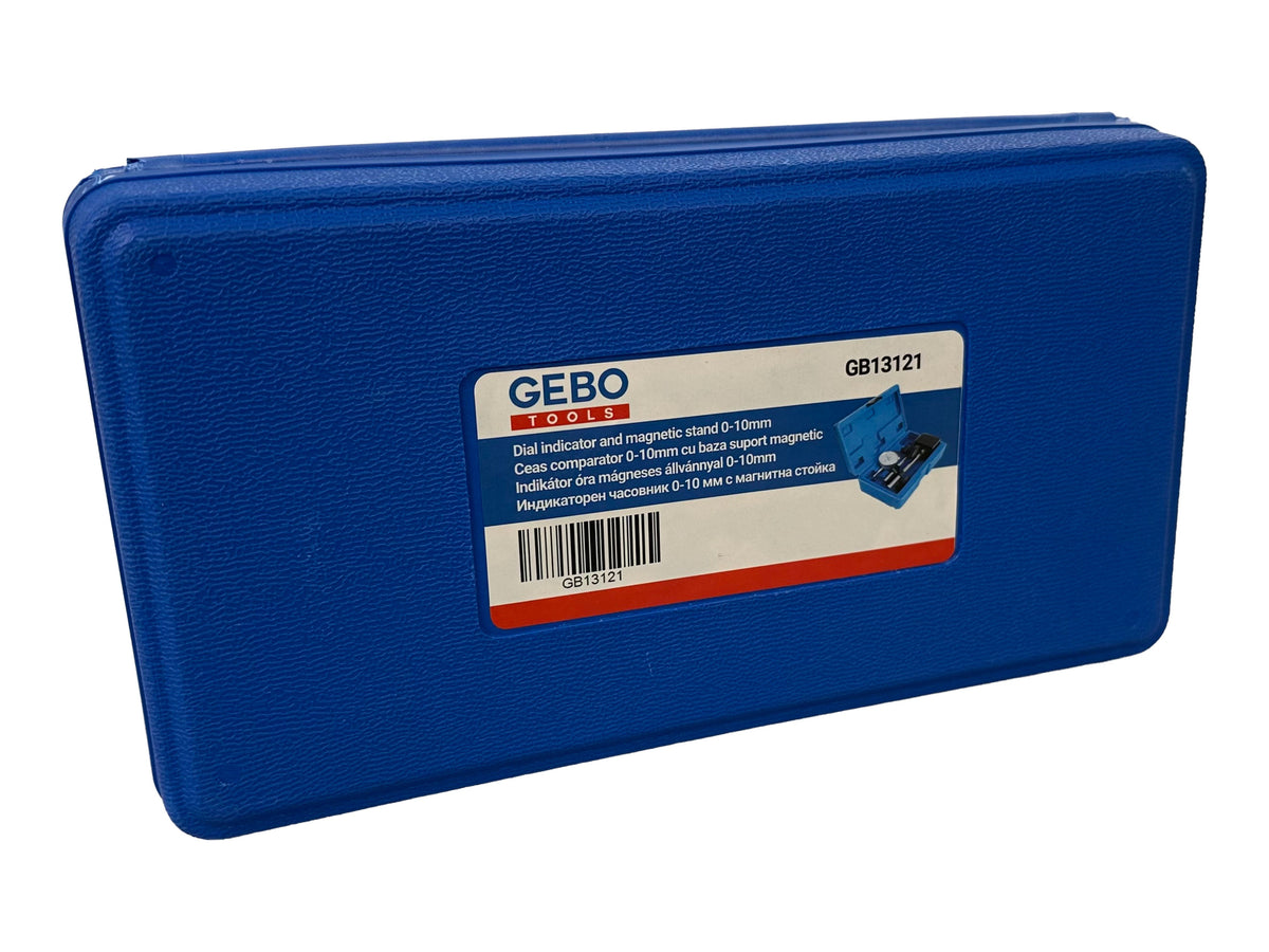 Indikátor óra mágneses állvánnyal 0-10mm GEBO TOOLS
