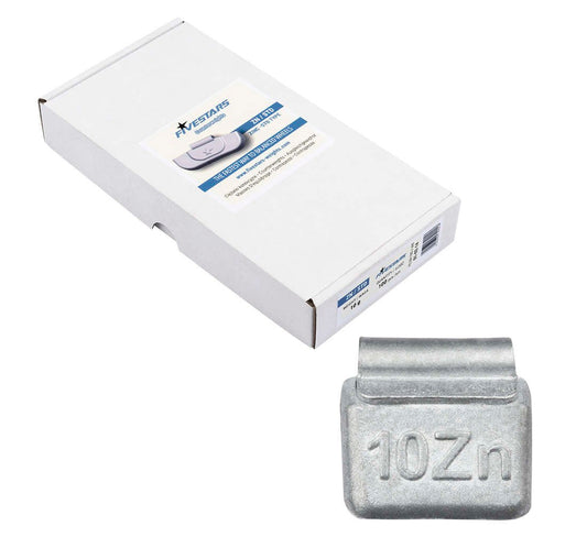 Centírozó keréksúly készlet acél felnikhez 10 g 100 db