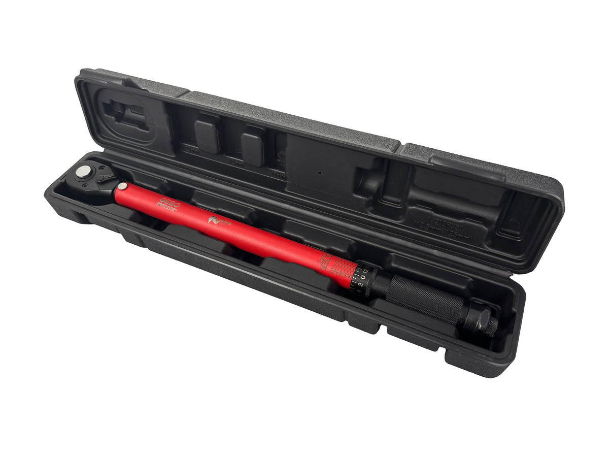 Nyomatékkulcs 1/2" 28-210 NM GEBO TOOLS