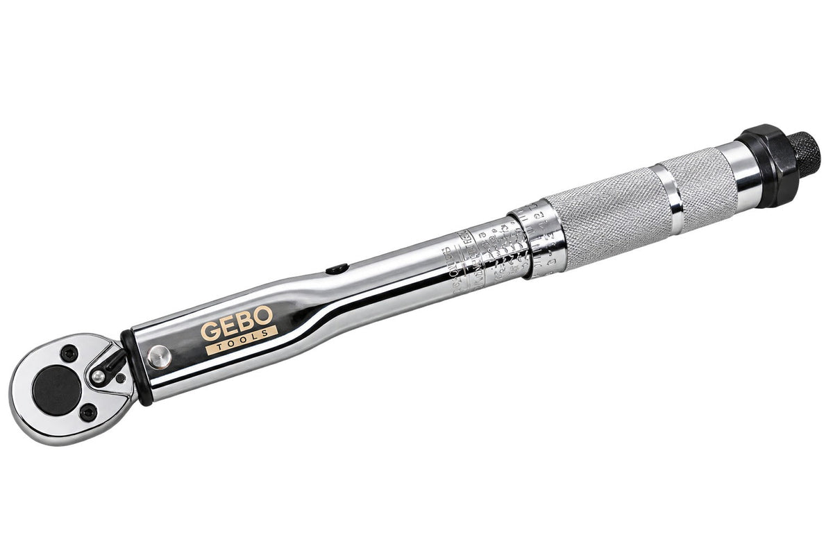 Nyomatékkulcs 1/4" 5-25 NM GEBO TOOLS