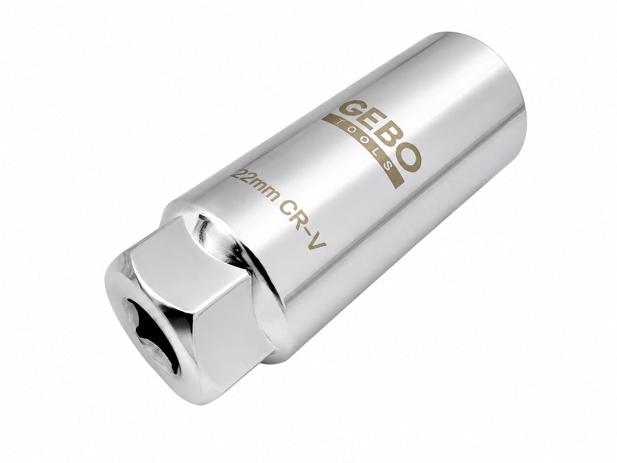 Lambda szonda kulcs 3/8" 22 mm 8 mm bemetszéssel GEBO TOOLS