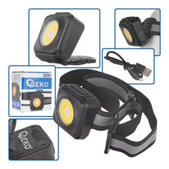 Cob LED fejlámpa 3w 500mah 500lm