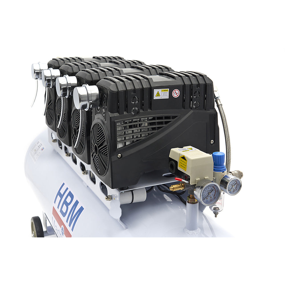 Csendes kompresszor sgs 200l 10 bar HBM MACHINES hollandia