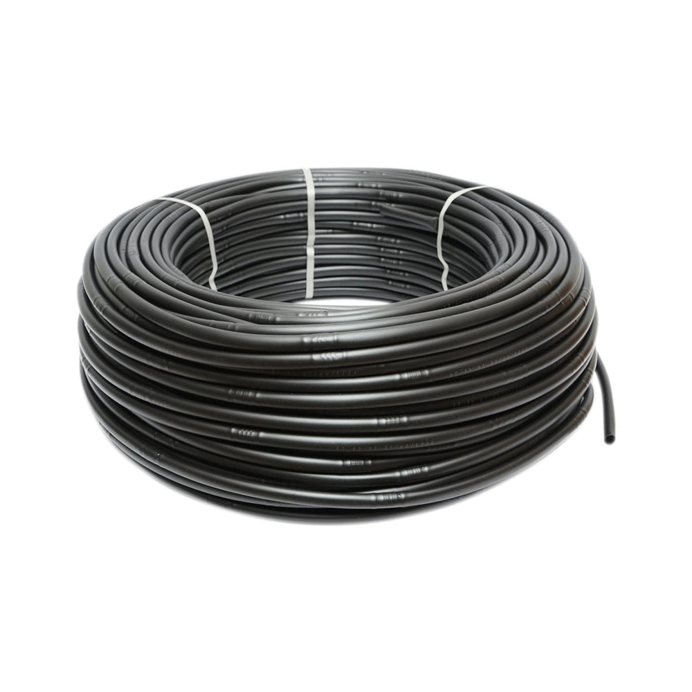 Csepegtető cső tekercs 200m 4l/h, D16mm lépésköz 30cm mezofarm