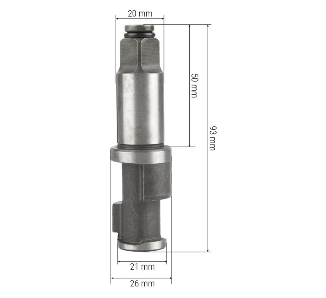 Csere fej ütőpisztolyhoz  1/2" 1450 NM P120