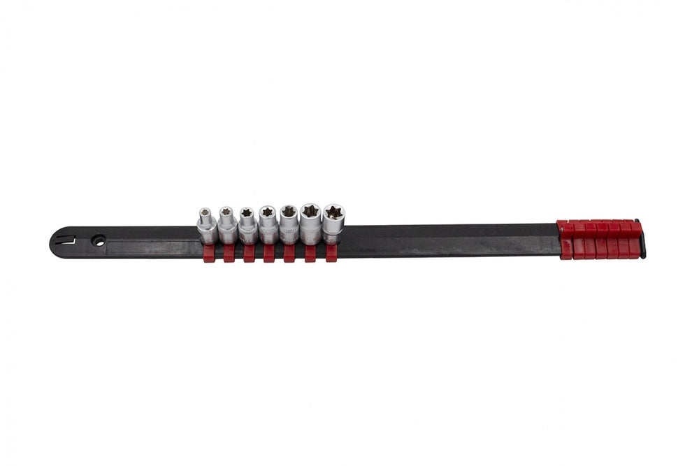 Csillag dugókulcs készlet sin tartóval e profil 1/4” 7 db e4-e11 KROFTOOLS