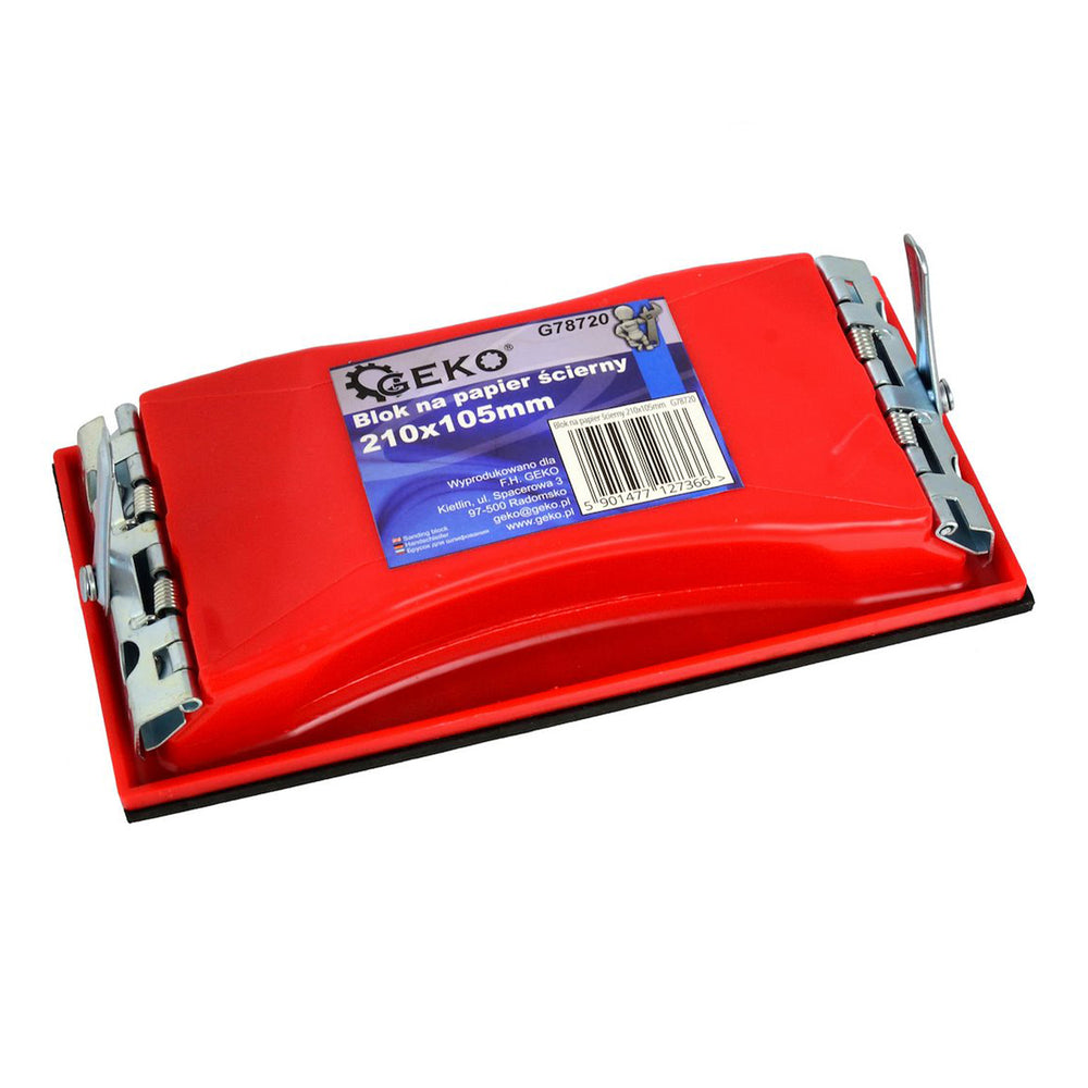 Csiszolópapír tartó 210 x 105 mm GEKO