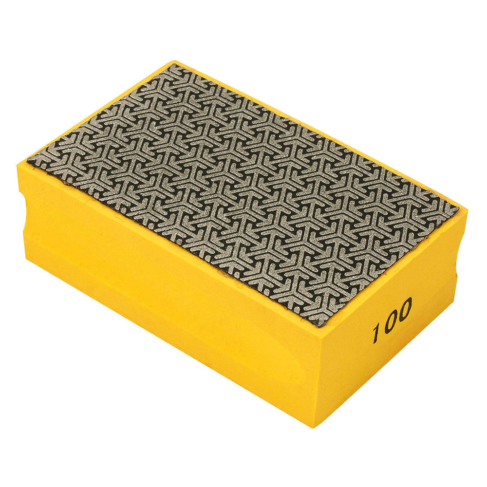 Csiszolószivacs kézi csiszoláshoz gyémántozott 100 93 × 59 × 32 mm