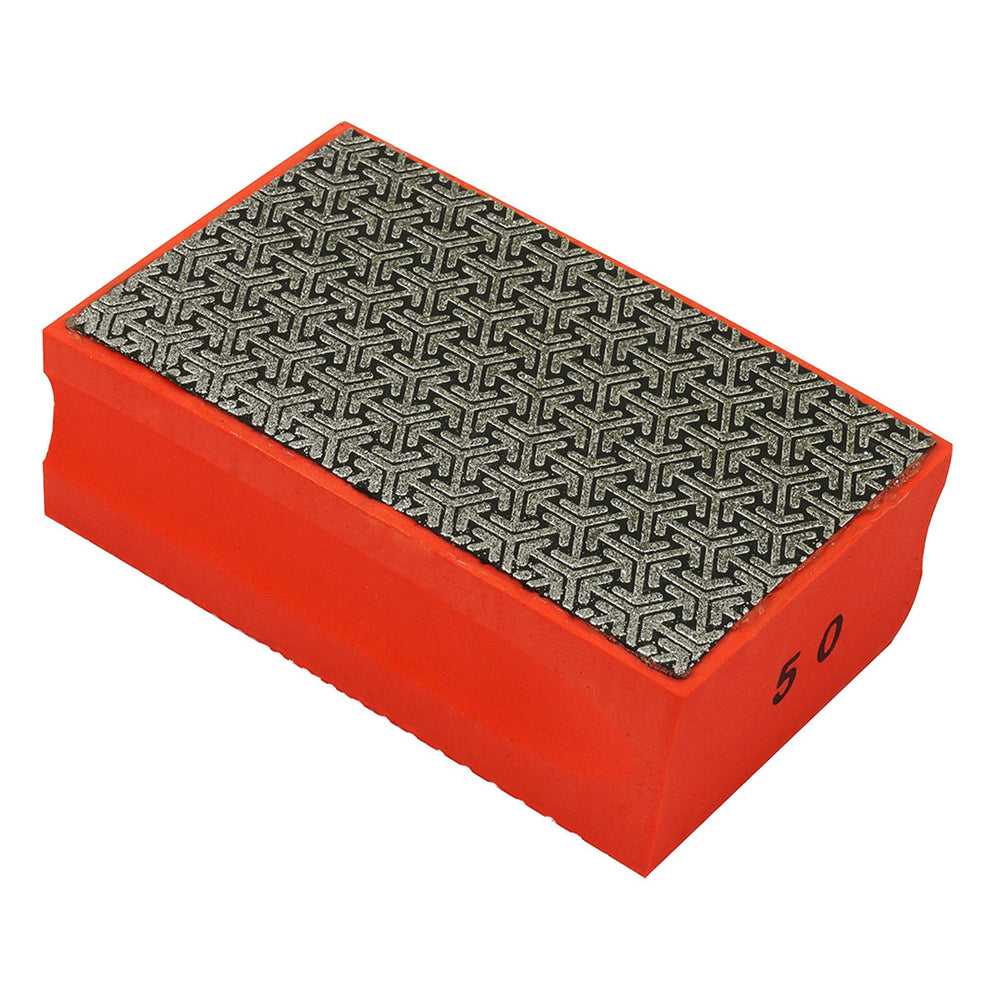 Csiszolószivacs kézi csiszoláshoz gyémántozott 50 93 × 59 × 32 mm