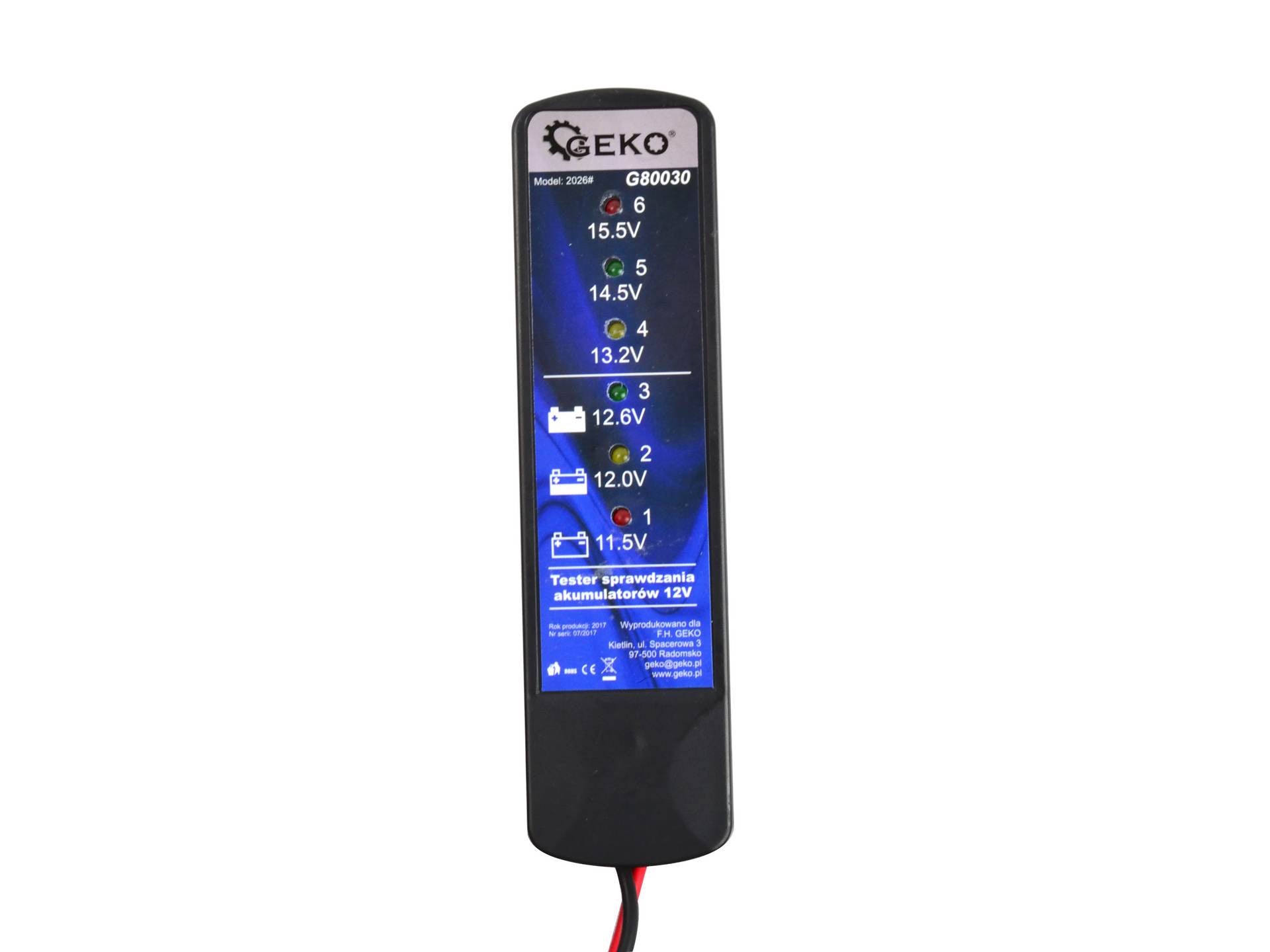 Digitális akkumulátor teszter 12 v