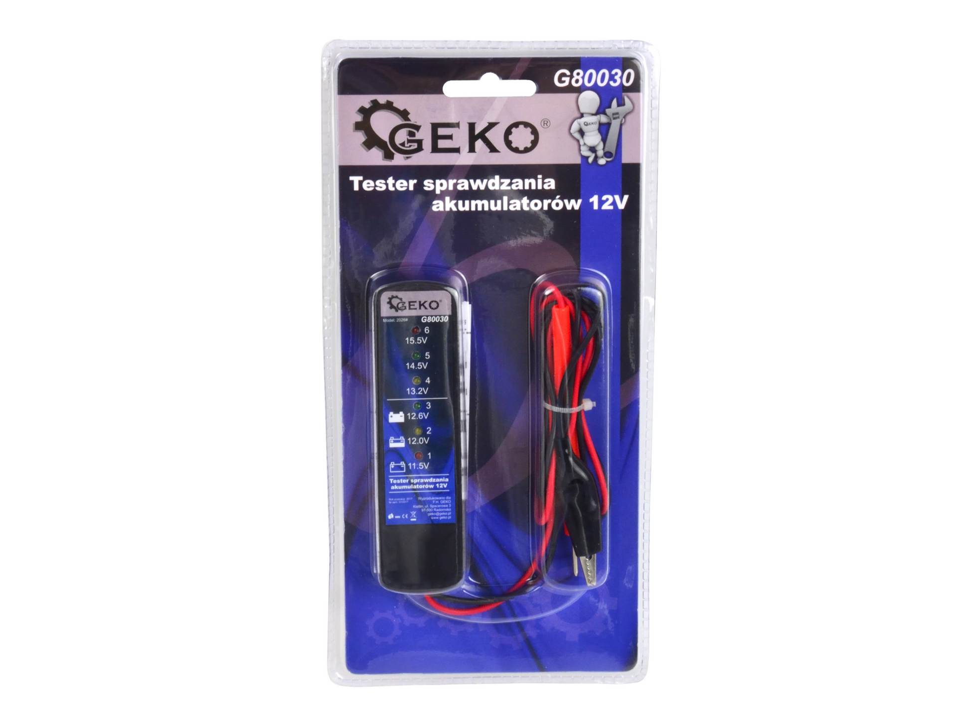 Digitális akkumulátor teszter 12 v