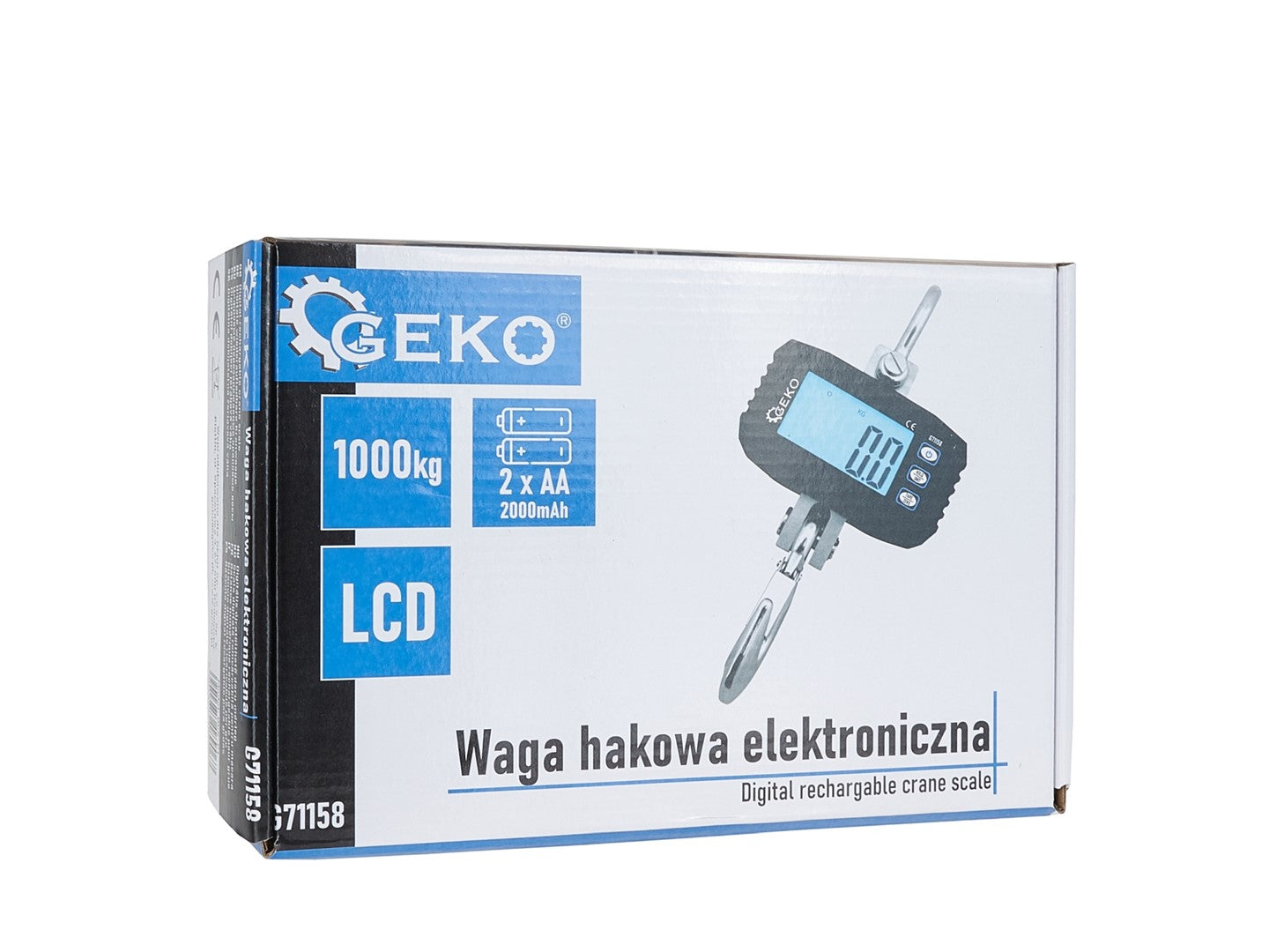 Digitális darumérleg 1000 kg távirányítóval GEKO