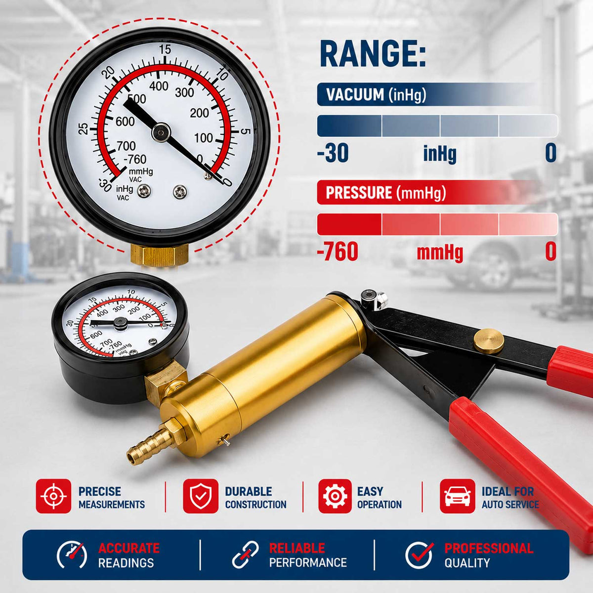 Fékrendszer vákumpumpa GEBO TOOLS