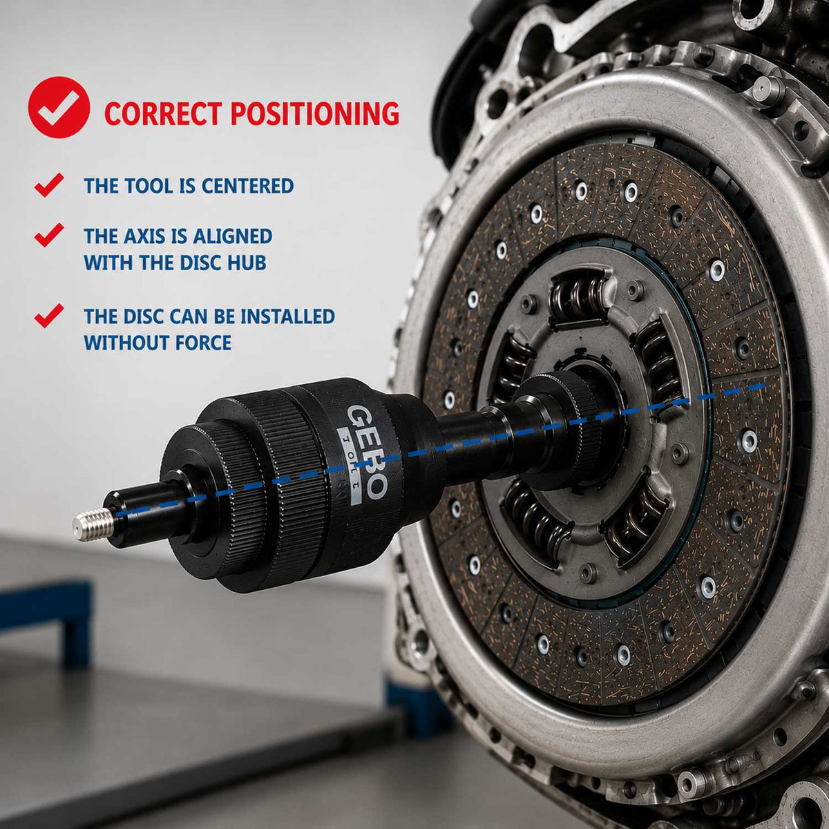 Kuplung központosító készülék GEBO TOOLS