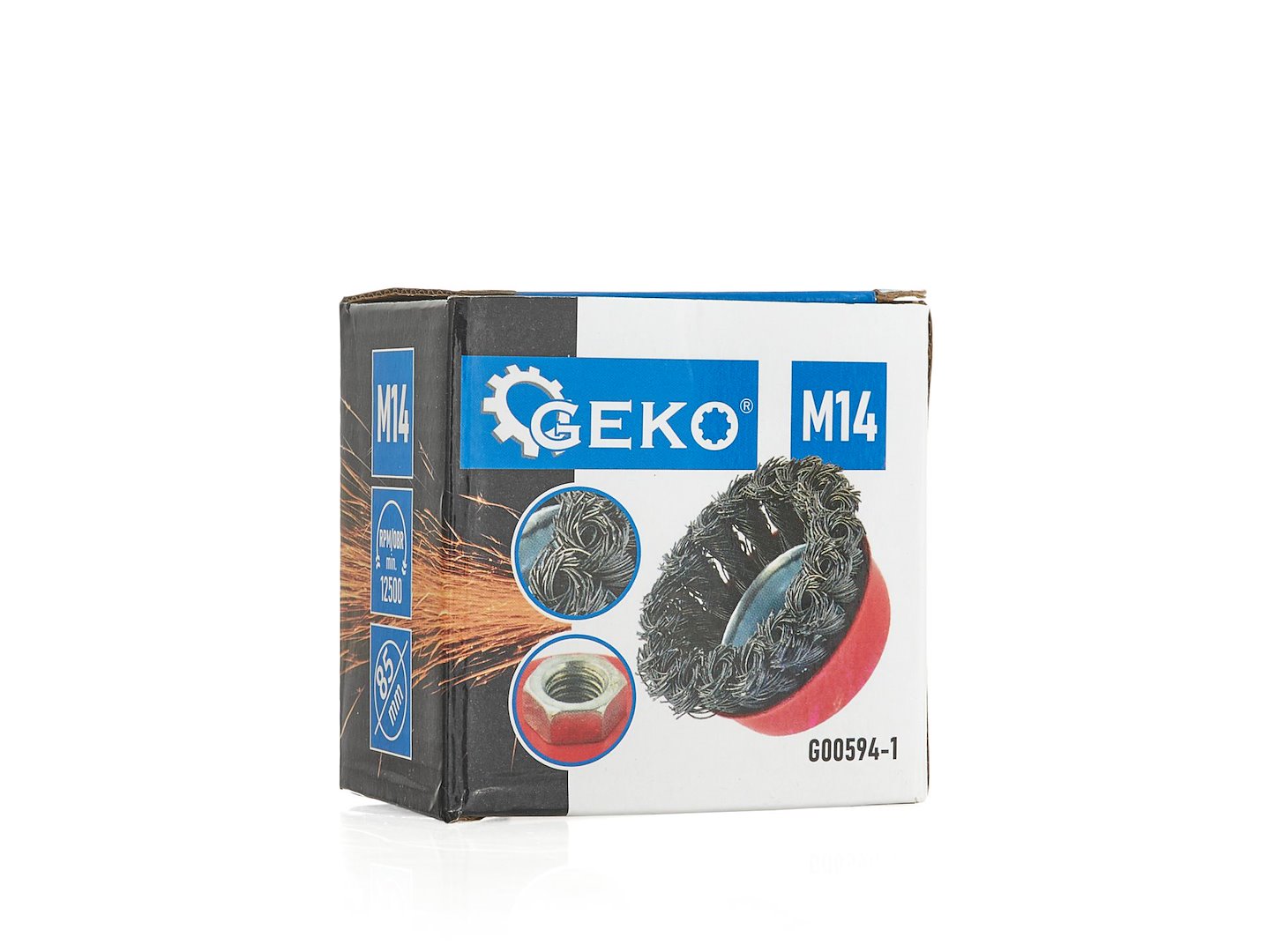 Drótkefe korong sarokcsiszolóhoz m14 befogással 85 mm