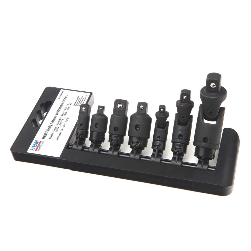 Dugókulcs adapter készlet 7 db HBM