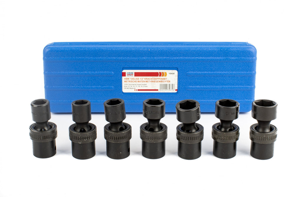 Dugókulcs készlet 1/2 13 – 21mm 7db HBM