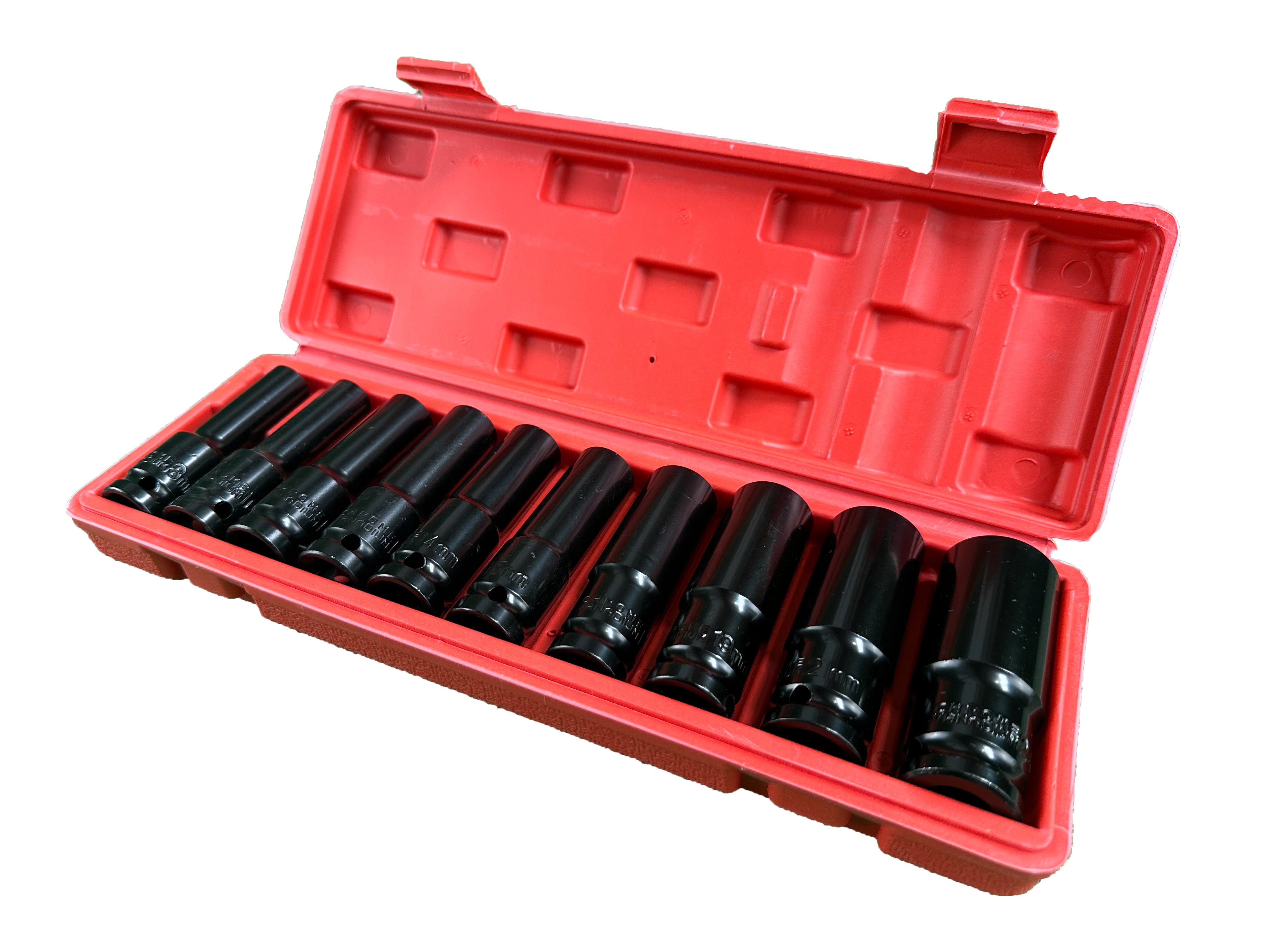 Dugókulcs készlet 1/2 hosszú 8-24 mm 10 db GEBO TOOLS