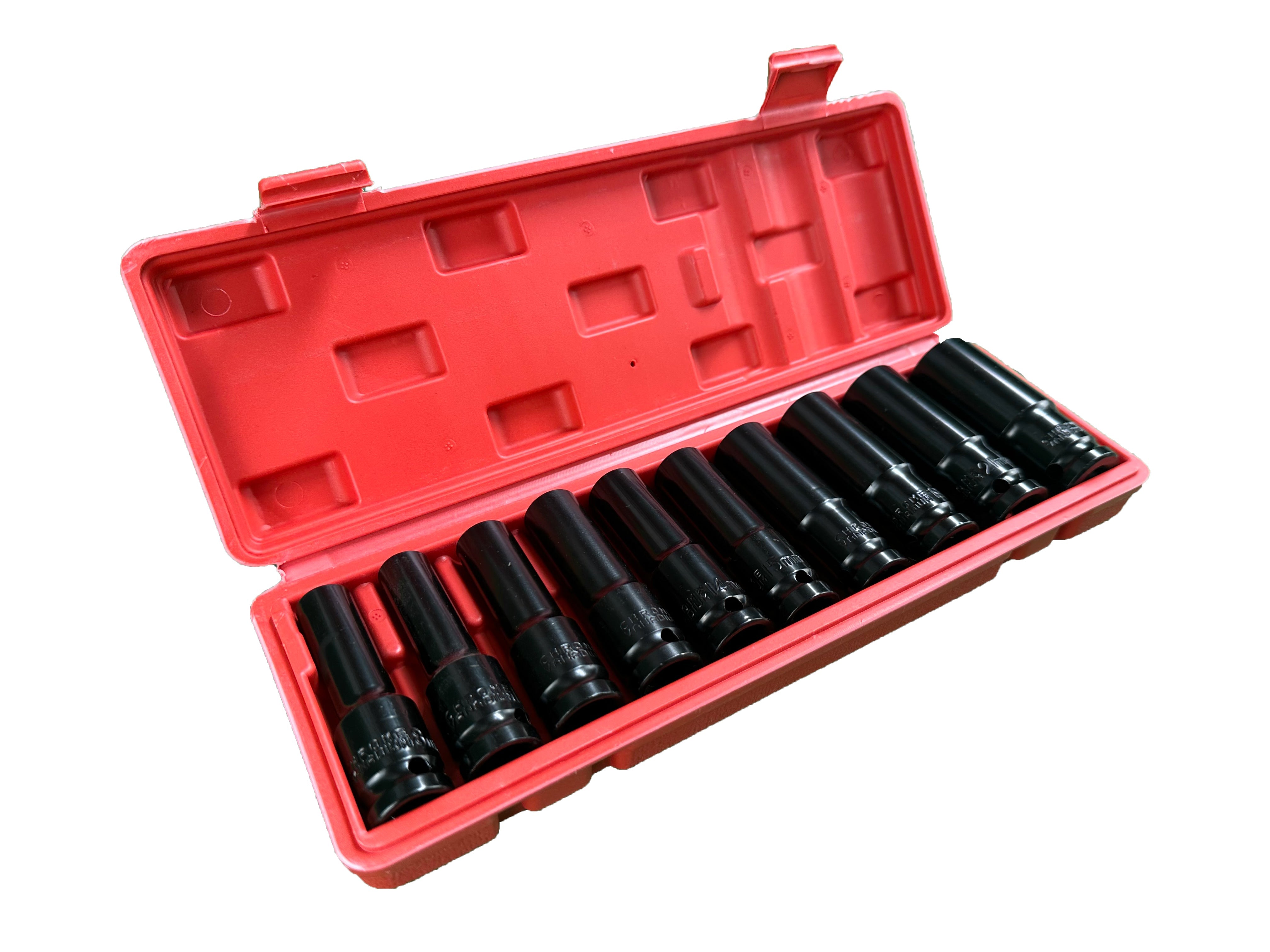 Dugókulcs készlet 1/2 hosszú 8-24 mm 10 db GEBO TOOLS