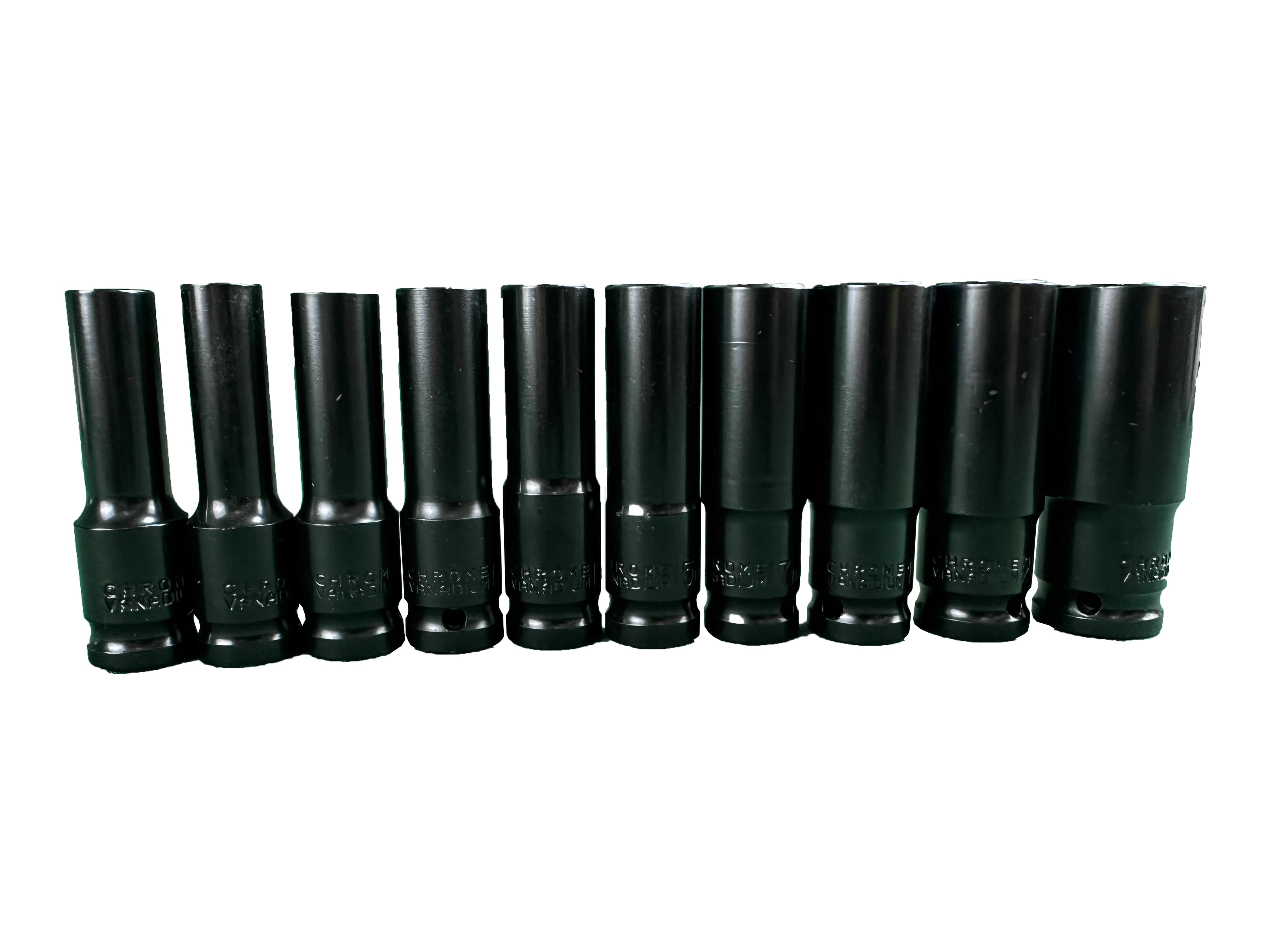 Dugókulcs készlet 1/2 hosszú 8-24 mm 10 db GEBO TOOLS